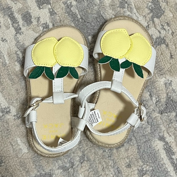 Janie and Jack Other - Janie and Jack lemon sandals